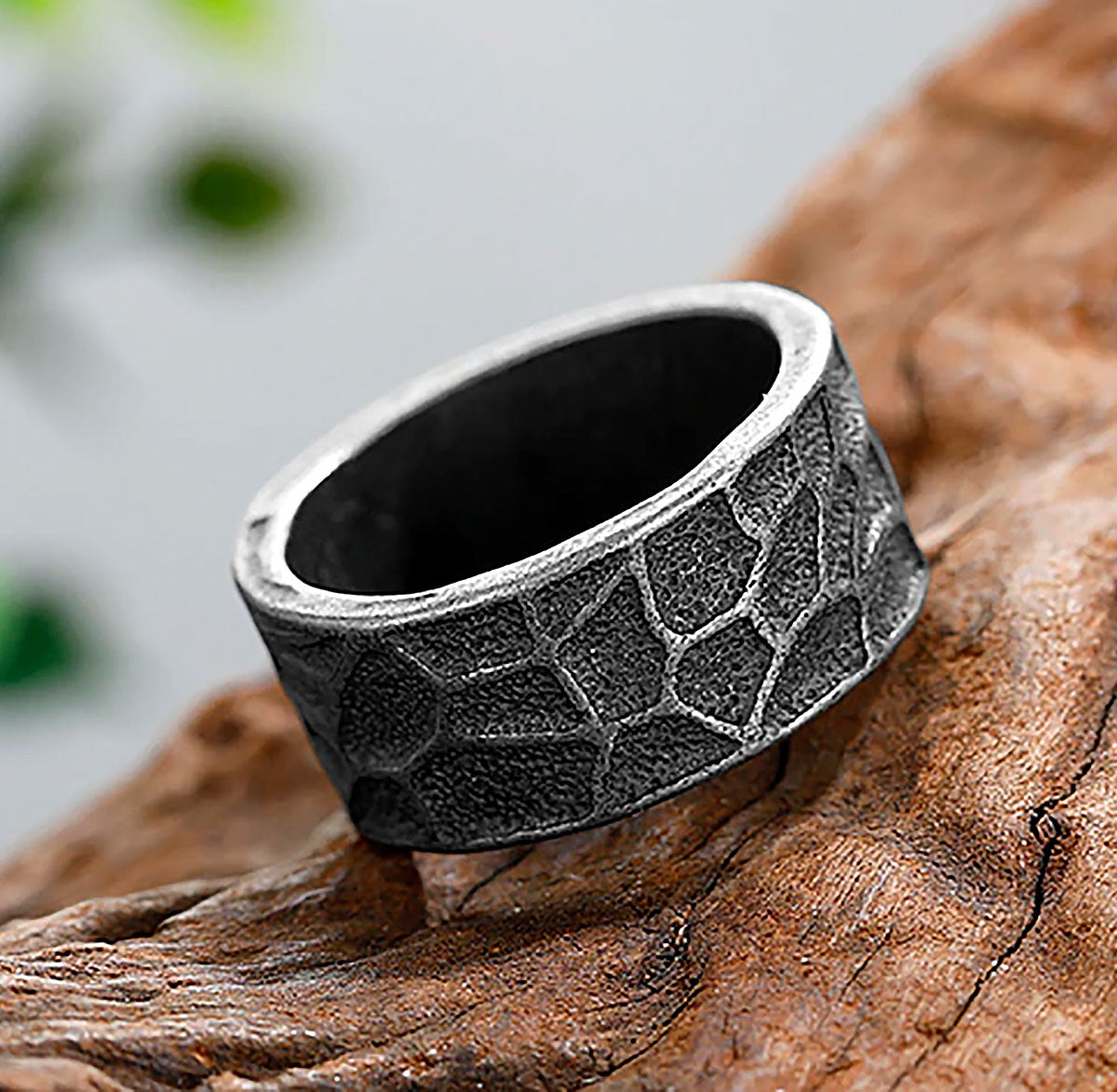 Anillo Cracked Grueso